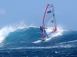 Windsurf alle Mauritius